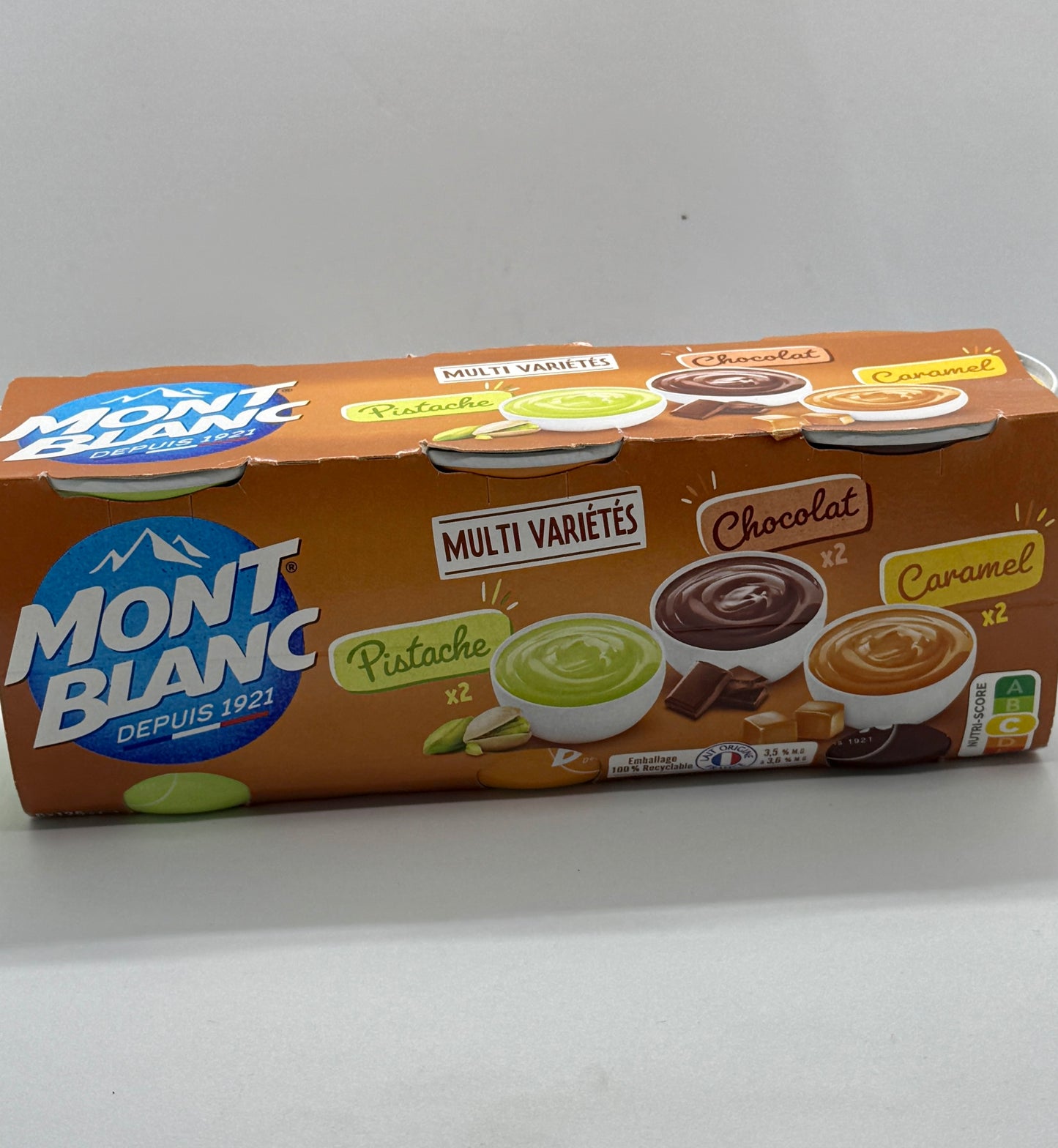 Mont Blanc Pudding