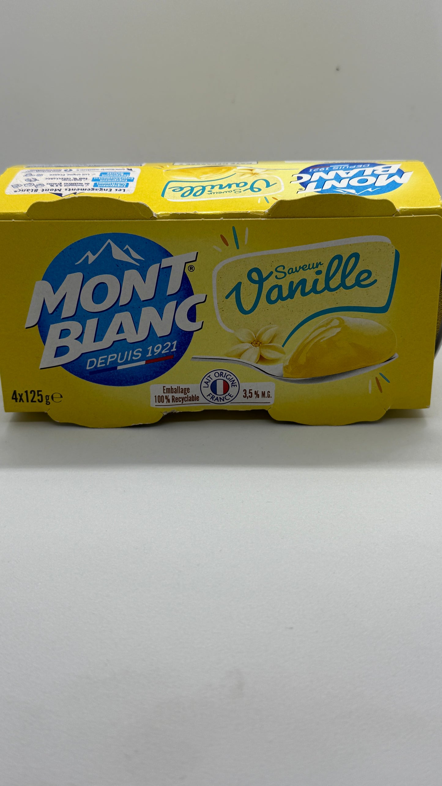 Mont Blanc Vanille Pudding