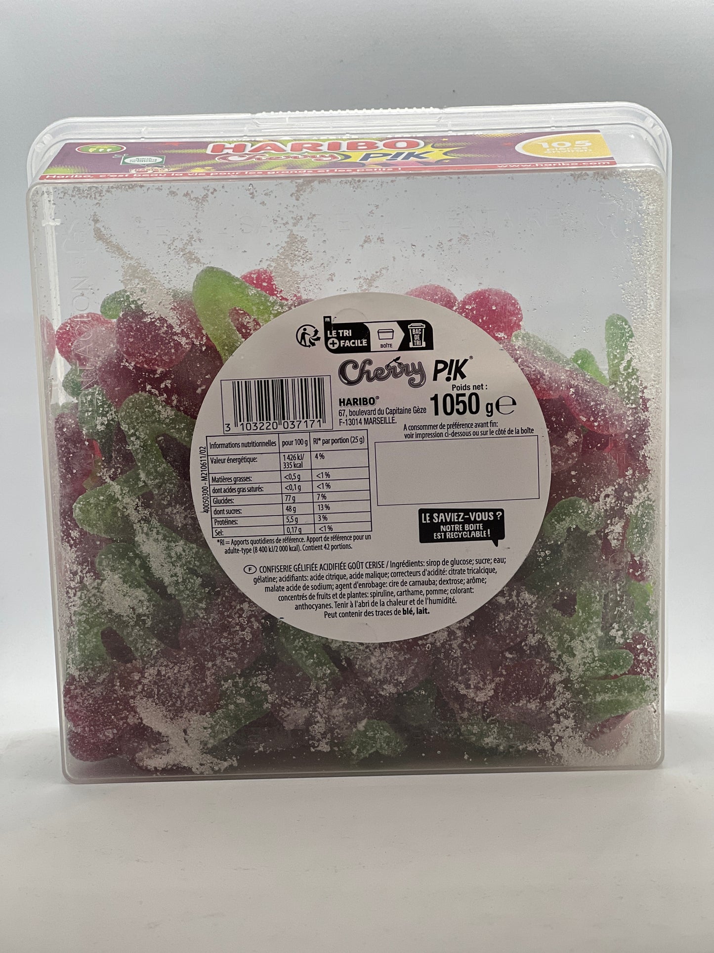 Haribo Cherry Piks 1050g