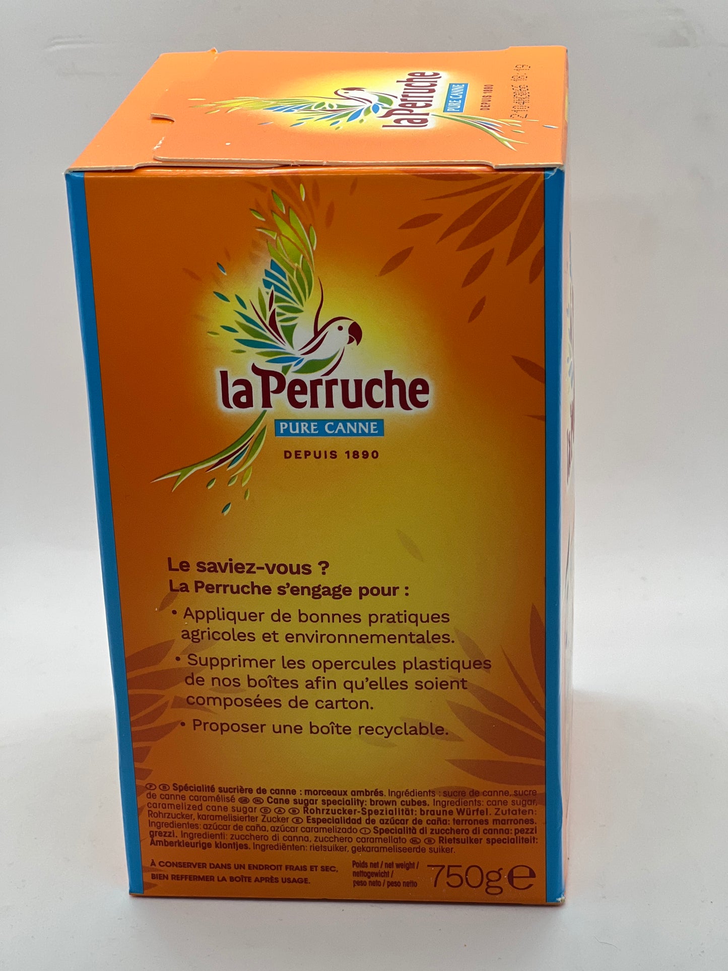 La Perruche Rohrzucker 750g